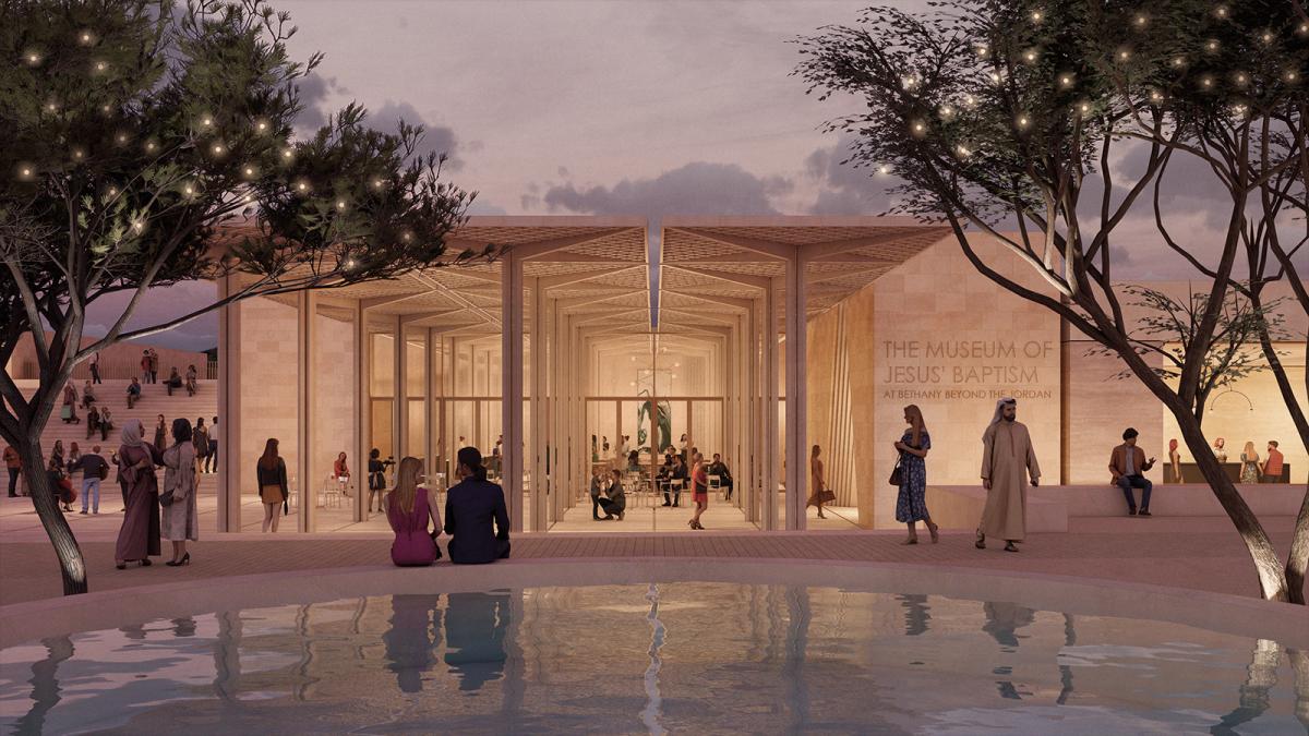 Team Led by Níall McLaughlin Architects Wins Competition for New 'Museum of Jesus' Baptism at Bethany, Jordan'